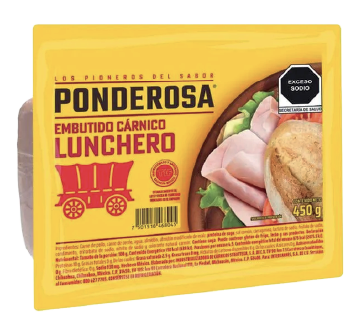 Lunchero Ponderosa 450g